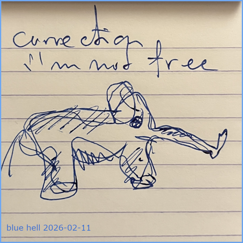 correction, i'm not free